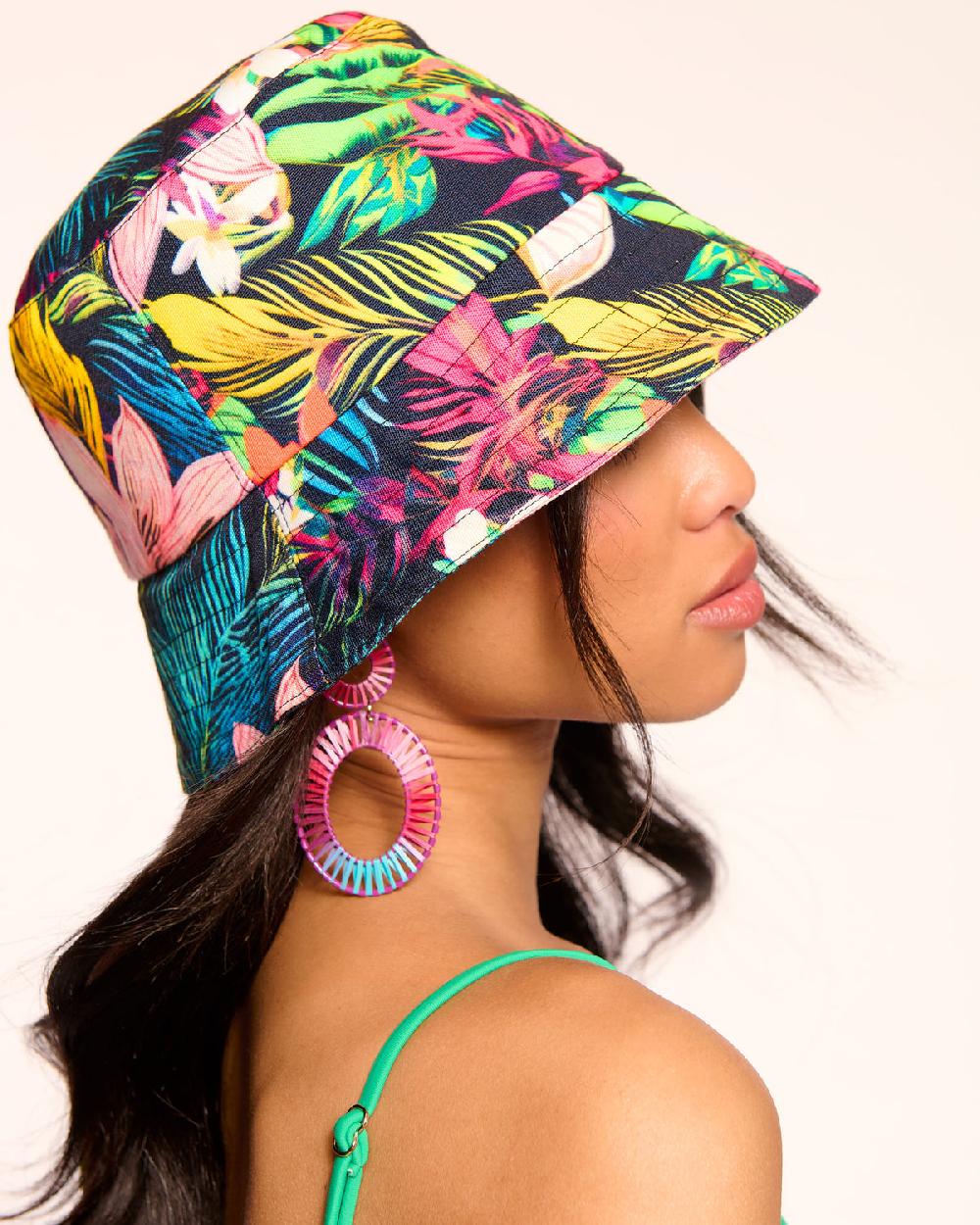 ramy brook Printed Bucket Hat