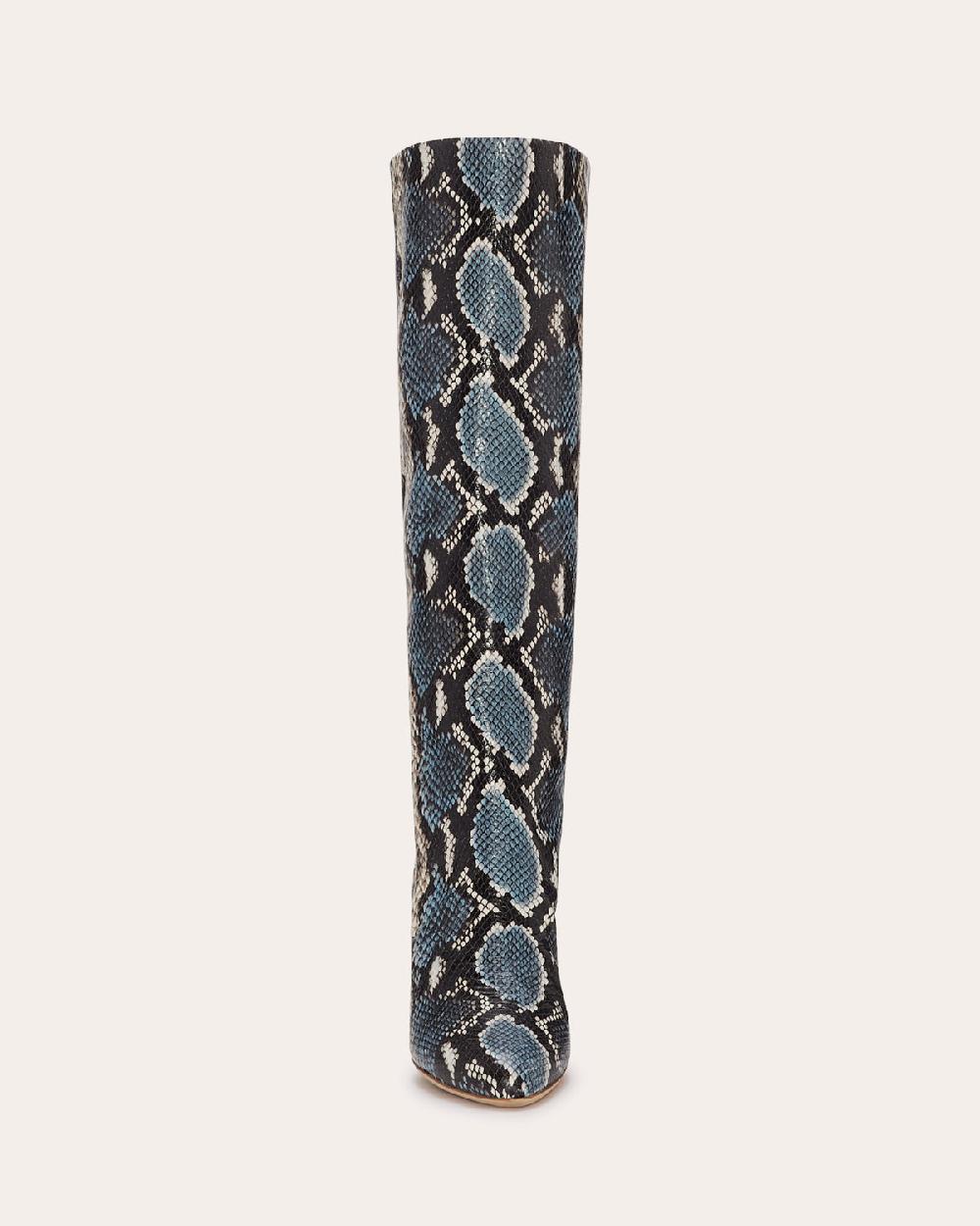 Ramy Brook Queen Heeled Snake Boots