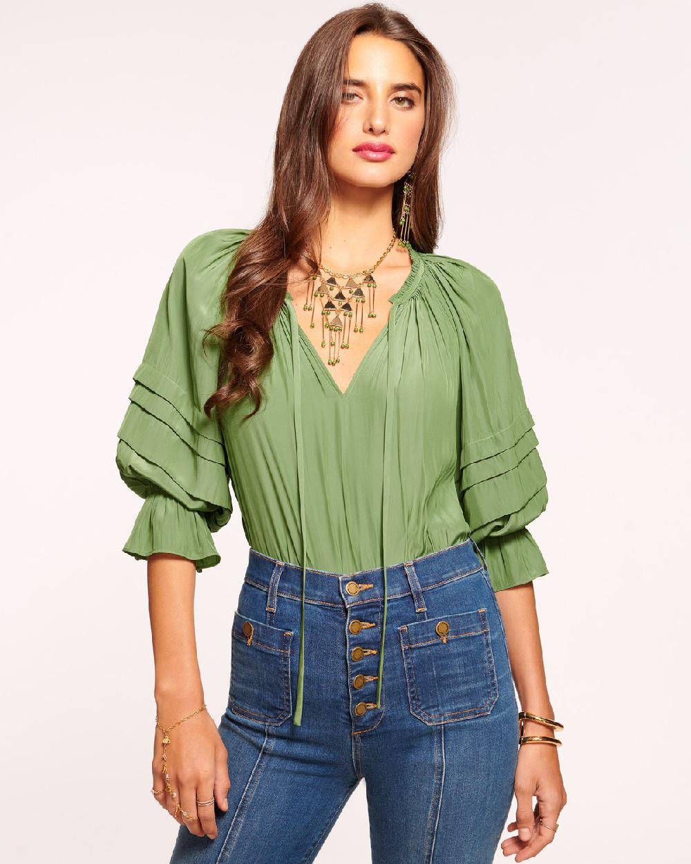 Ramy Brook Randi Puff Sleeve Top
