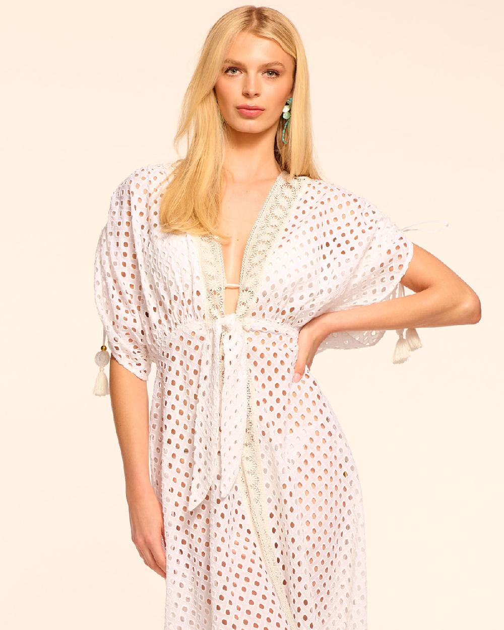 Ramy Brook Rashelle Eyelet Coverup Maxi Dress