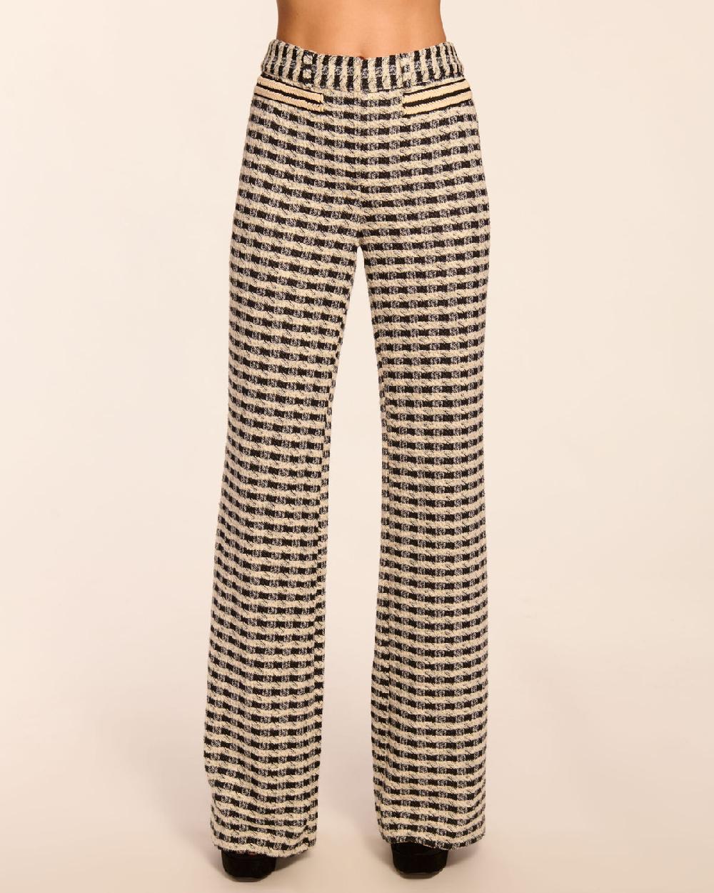 ramy brook Raven Tweed Wide Leg Pant