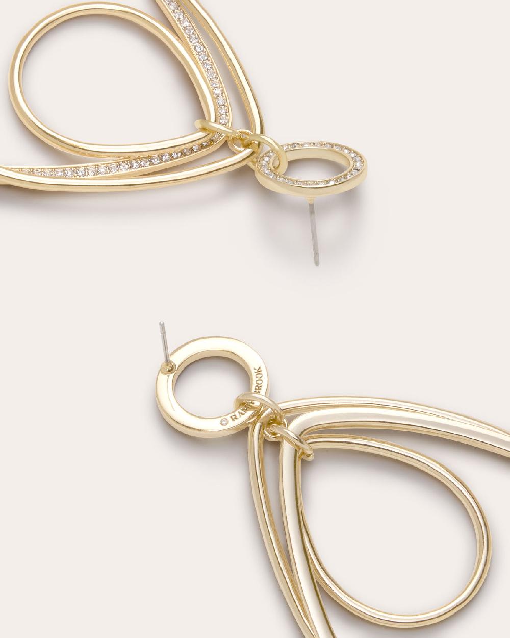 Ramy Brook Rena Sparkle Layered Earrings