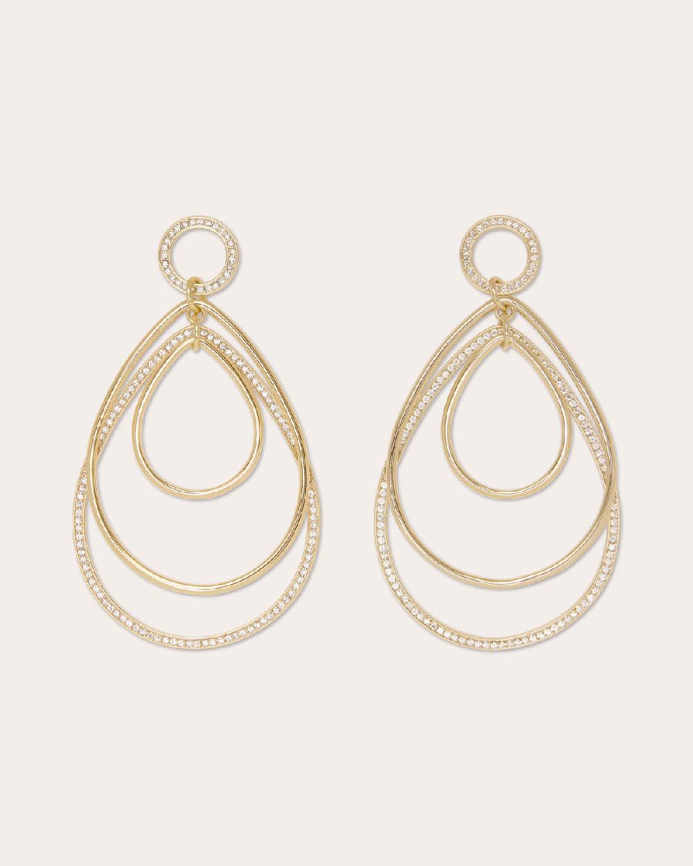 Ramy Brook Rena Sparkle Layered Earrings