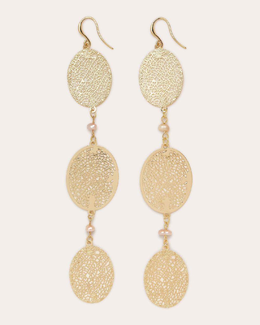 ramy brook Rio Leaf Earrings