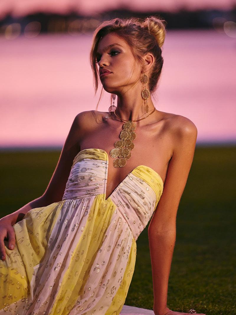 Ramy Brook Rio Leaf Necklace