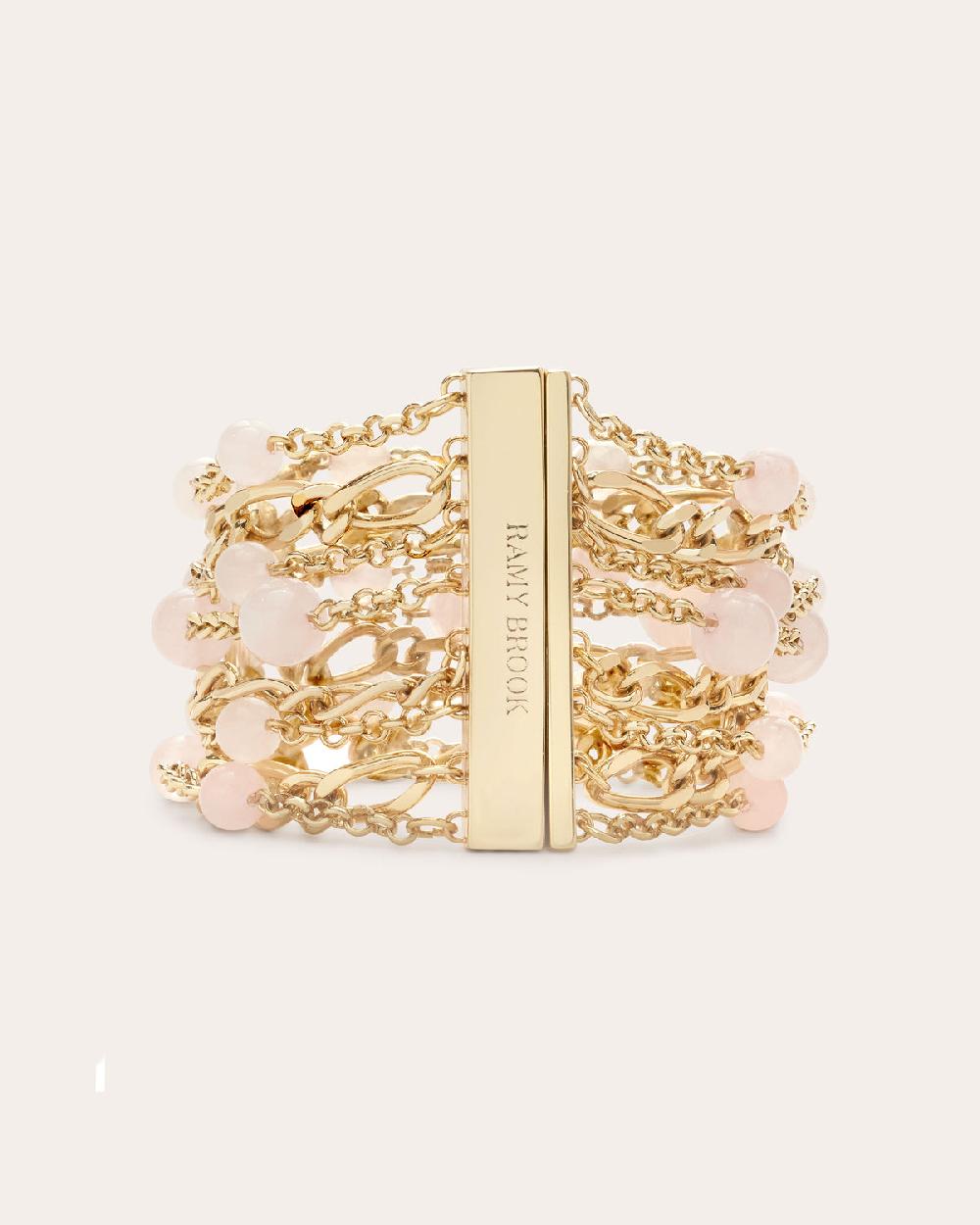 Ramy Brook Roza Gemstone Layered Bracelet