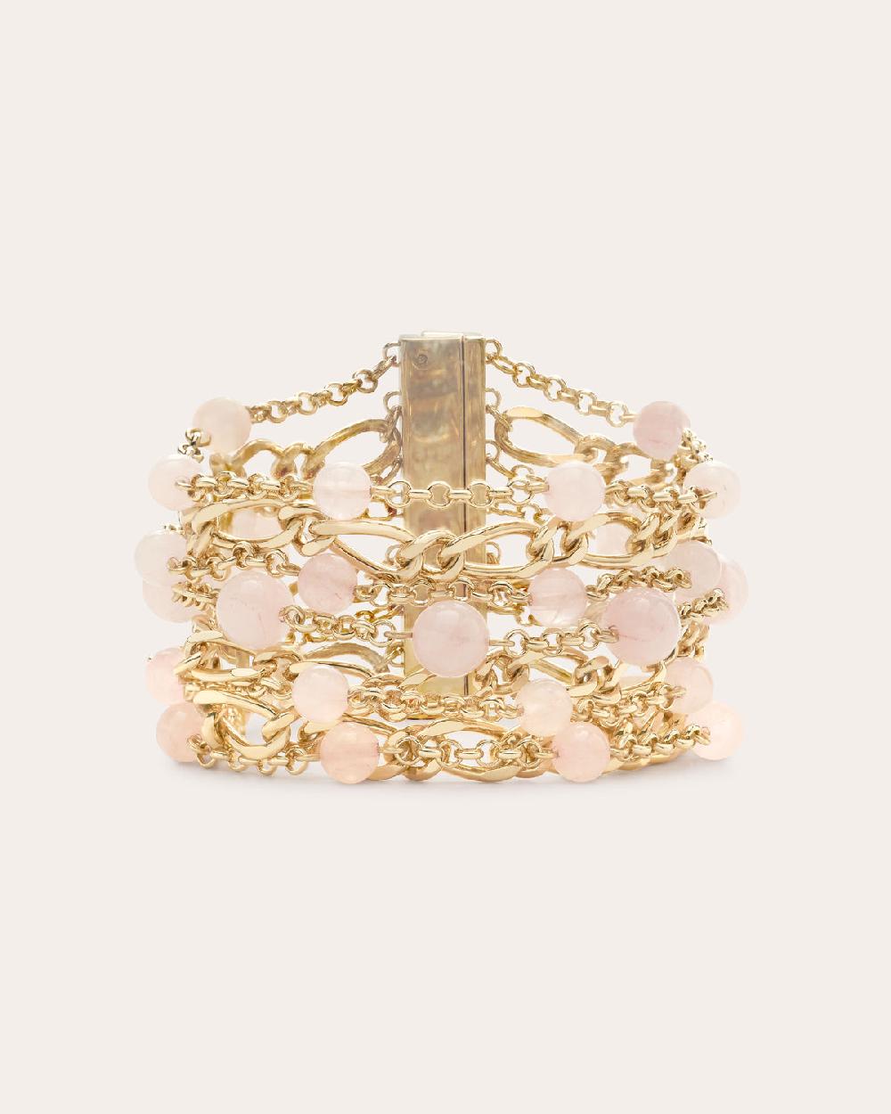 ramy brook Roza Gemstone Layered Bracelet
