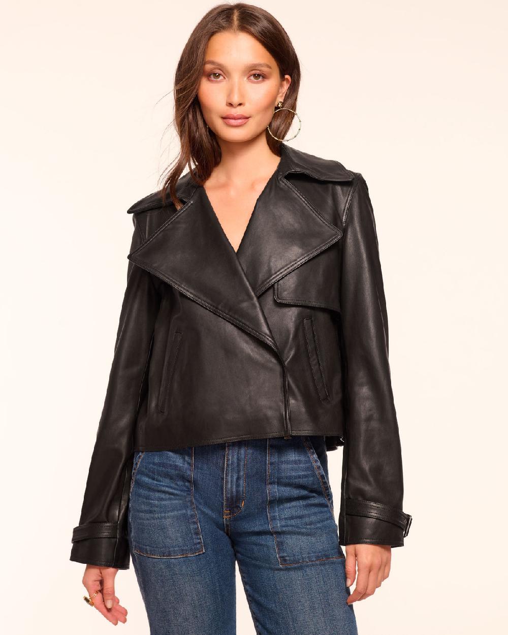 ramy brook Rylie Leather Jacket