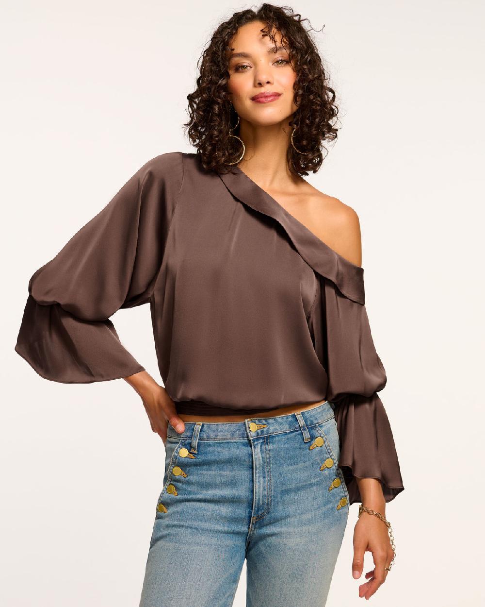 Ramy Brook Sammy Off-The-Shoulder Top