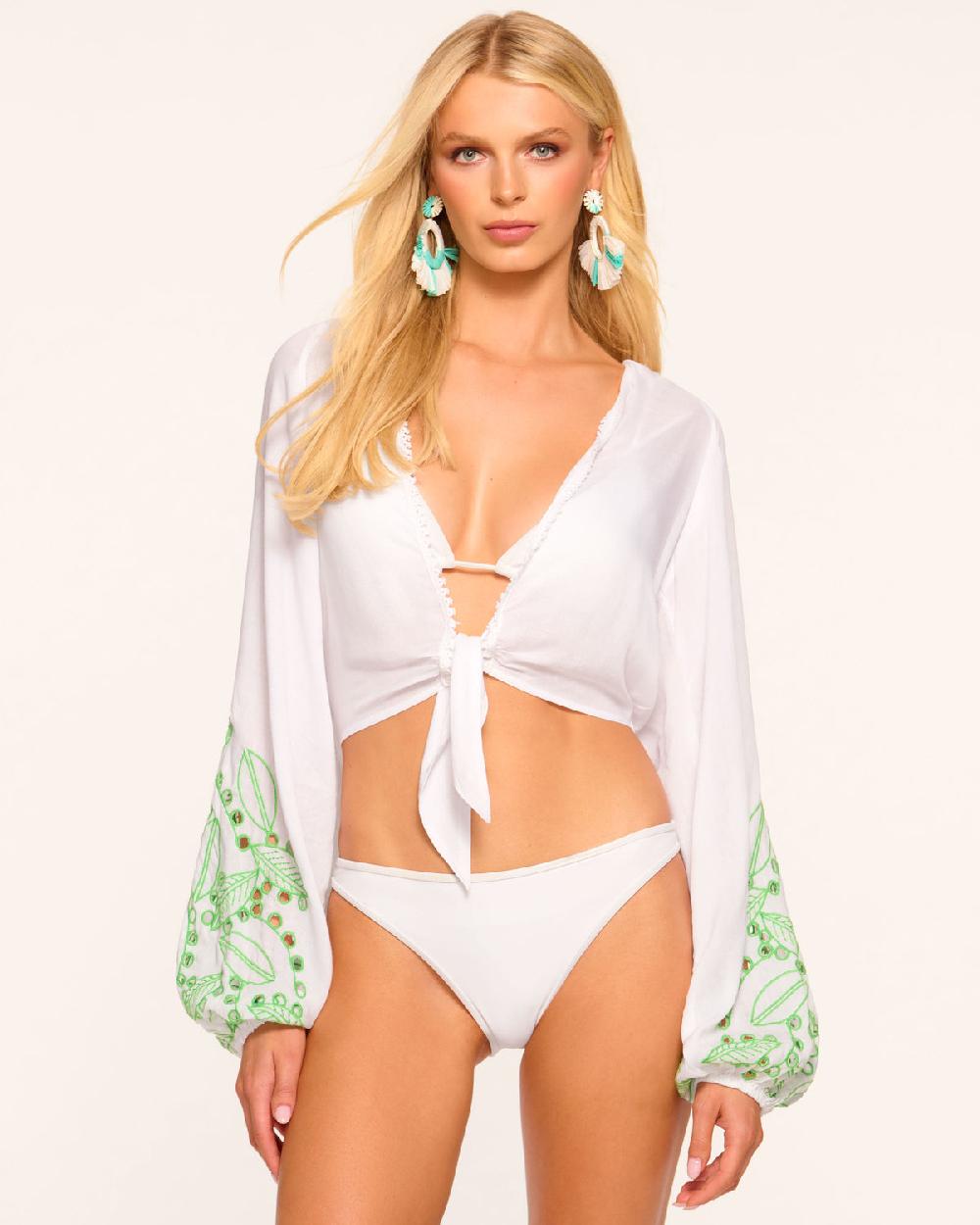 Ramy Brook Shani Cutout Coverup Top