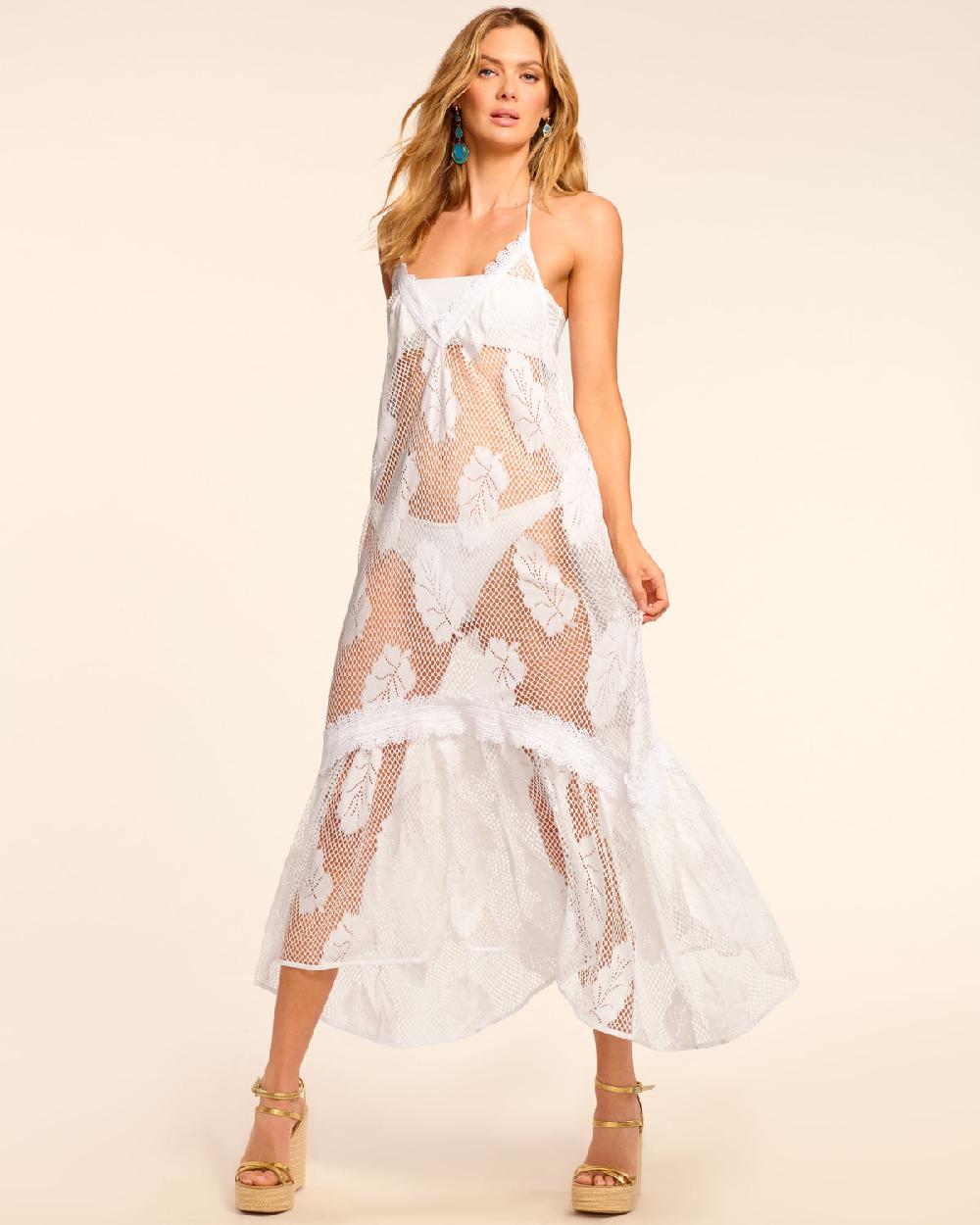 ramy brook Shea Lace Coverup Maxi Dress