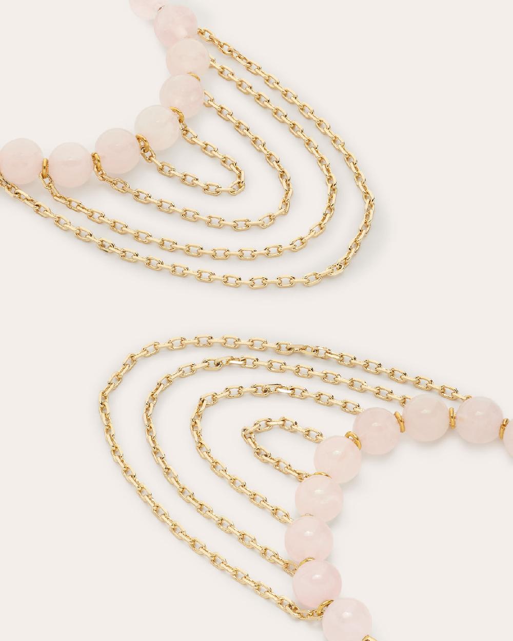 Ramy Brook Silvia Gemstone Layered Earrings