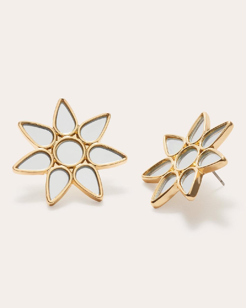 Ramy Brook Star Mirrored Studs