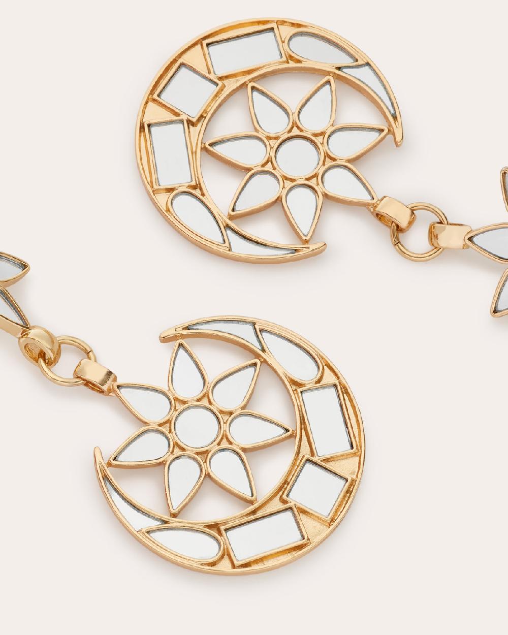 Ramy Brook Starlett Mirrored Earrings