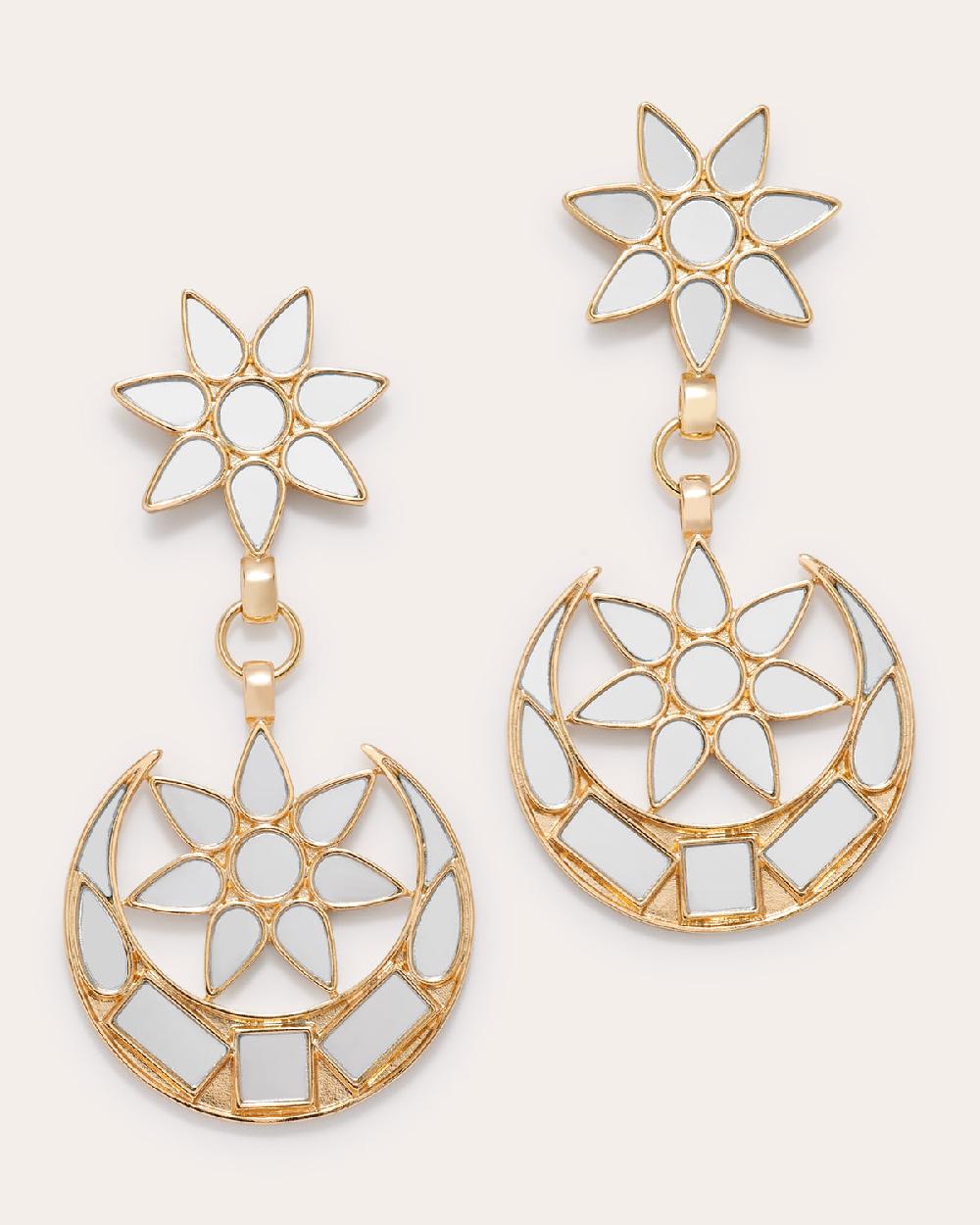 ramy brook Starlett Mirrored Earrings