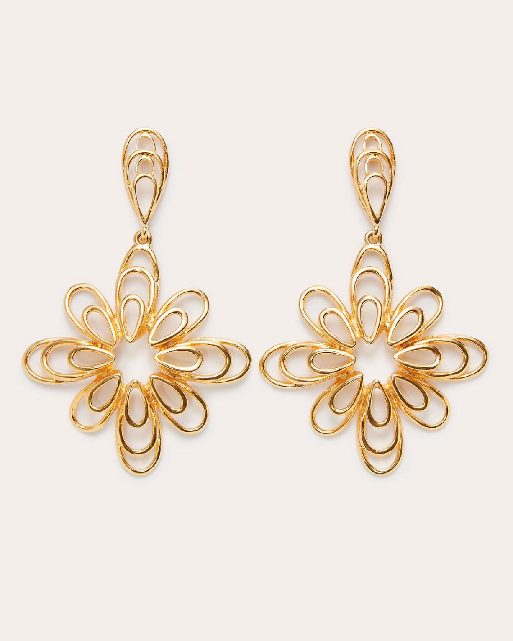 ramy brook Stella Flower Earrings