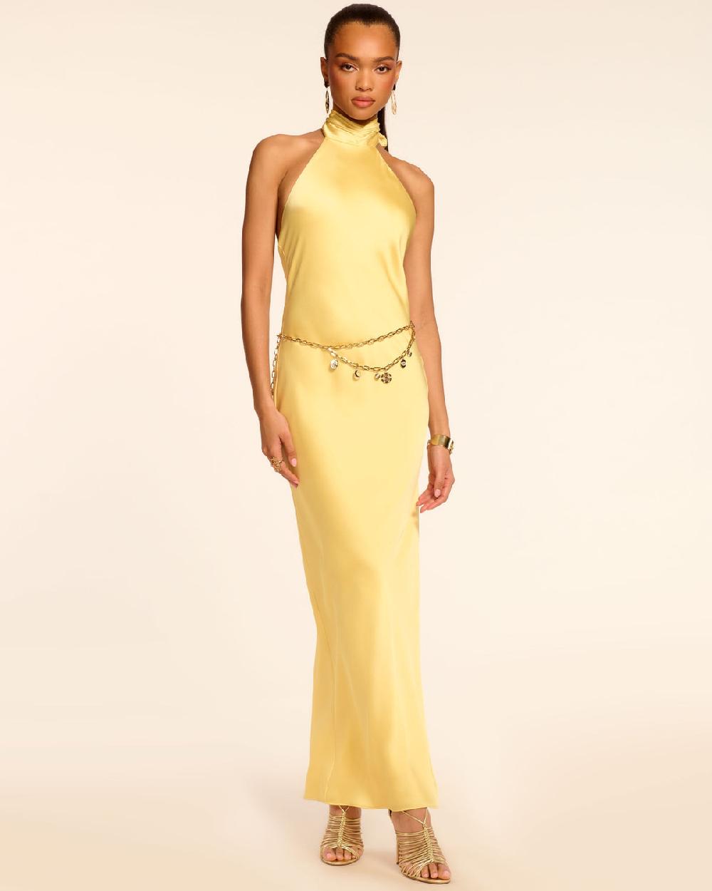Ramy Brook Tatiana High Neck Gown