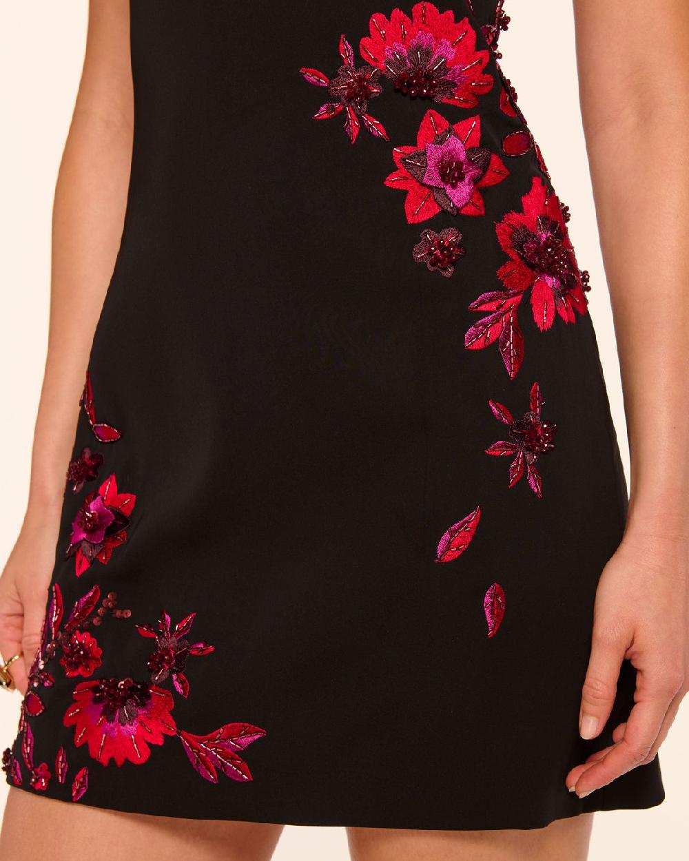 Ramy Brook Tina Embellished Sleeveless Mini Dress