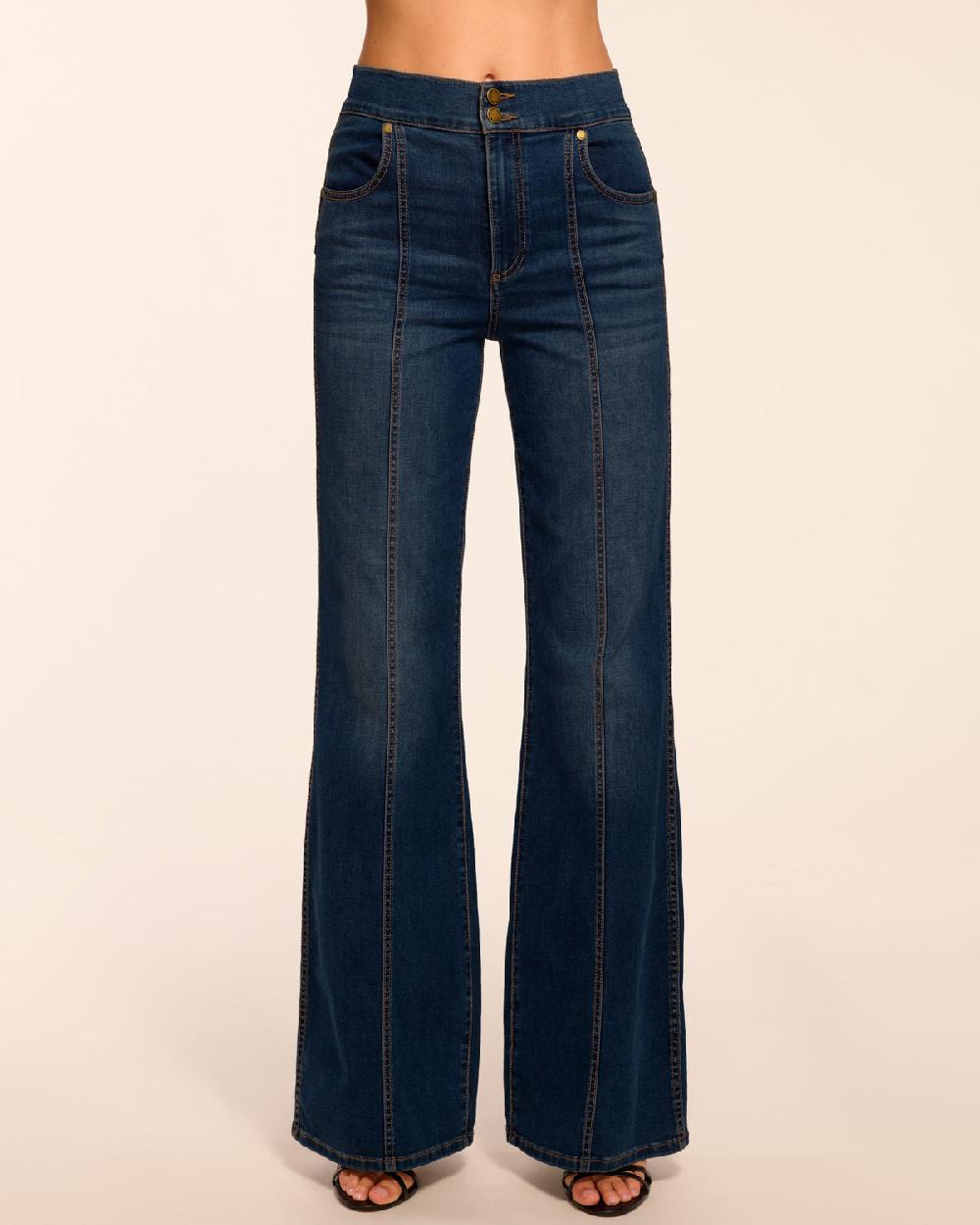 Ramy Brook Tina High-Rise Wide Leg Jean