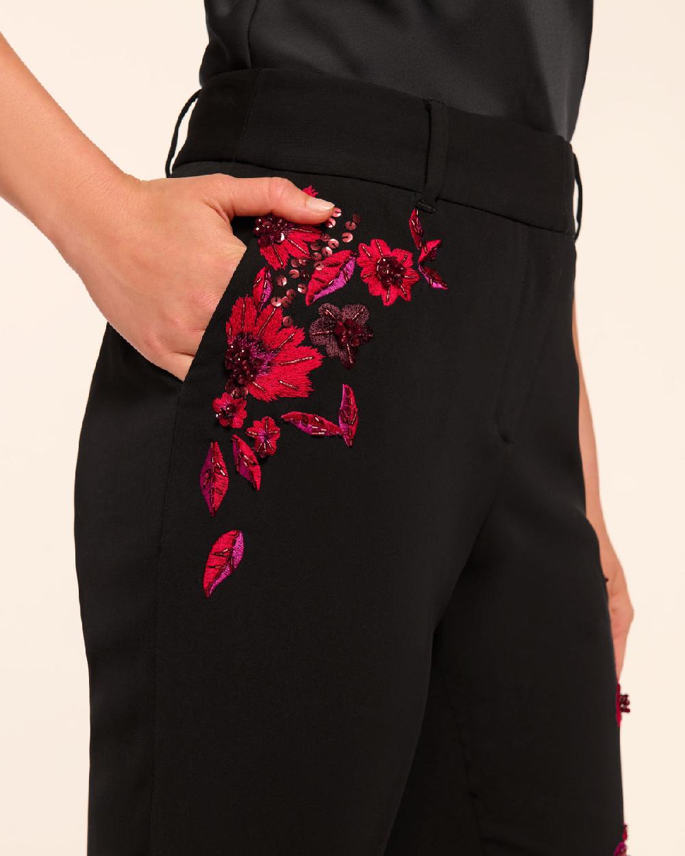 Ramy Brook Vanessa Embellished Tailored Pant