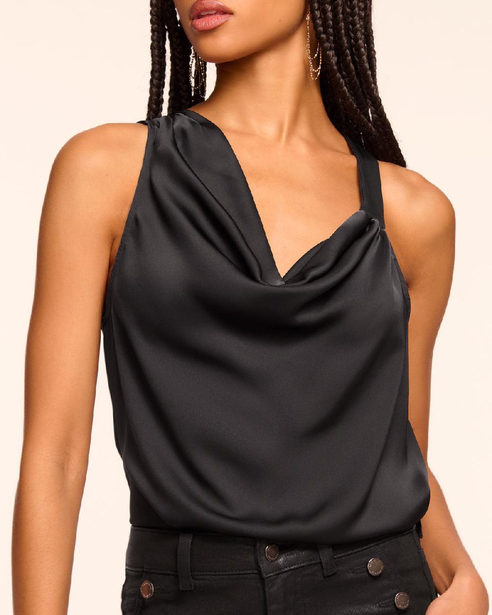 Ramy Brook Zoe Cowl Neck Tank Top