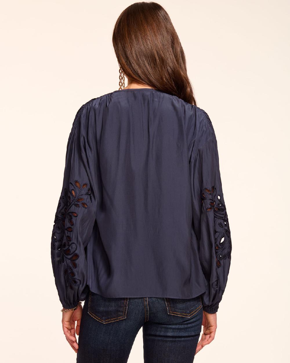 Ramy Brook Zenaida Embellished Off-The-Shoulder Blouse