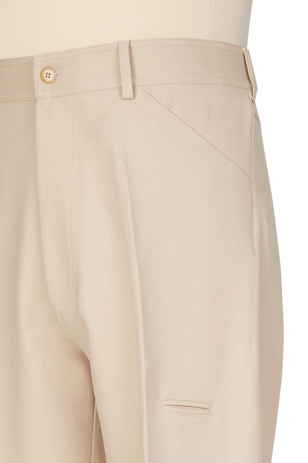 Random Identities High-Rise 5-Pocket Trousers - Beige