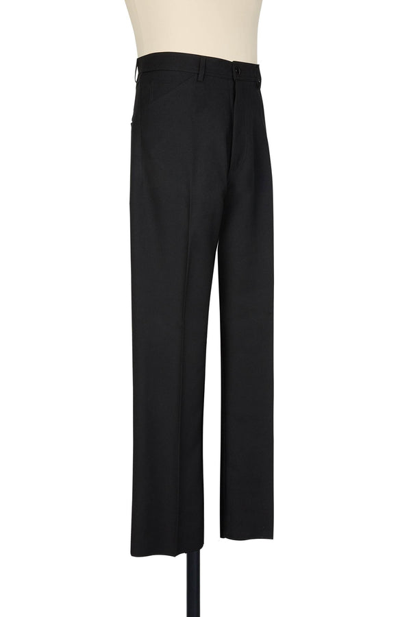 Random Identities High-Rise 5-Pocket Trousers - Black