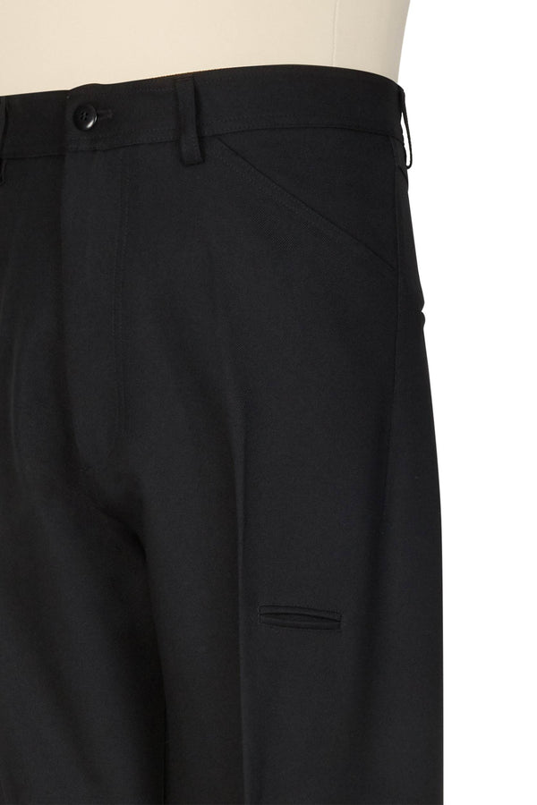 Random Identities High-Rise 5-Pocket Trousers - Black