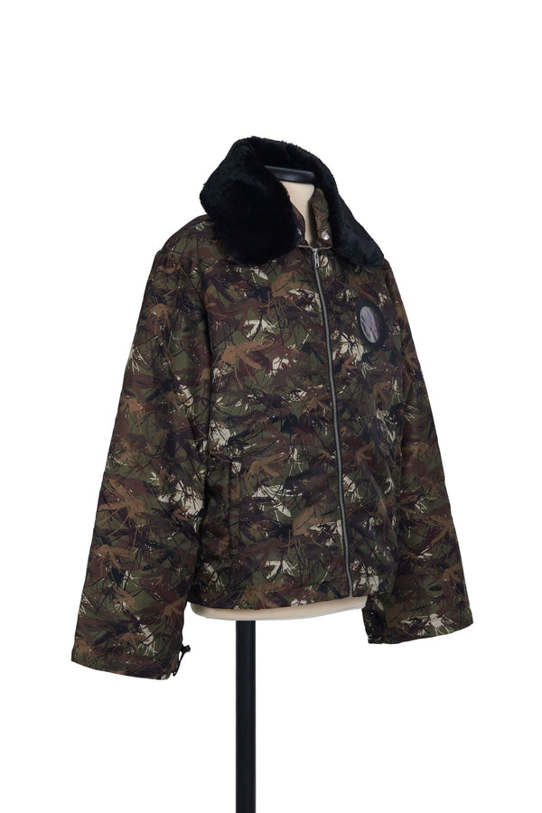 Random Identities Mile High Aviator Jacket - Camouflage