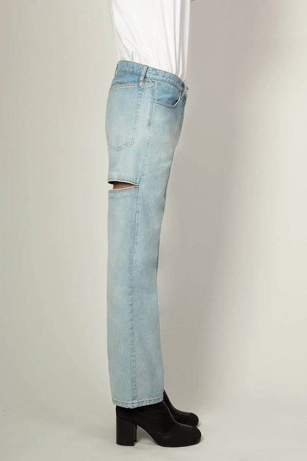 Random Identities Back Slash Jeans