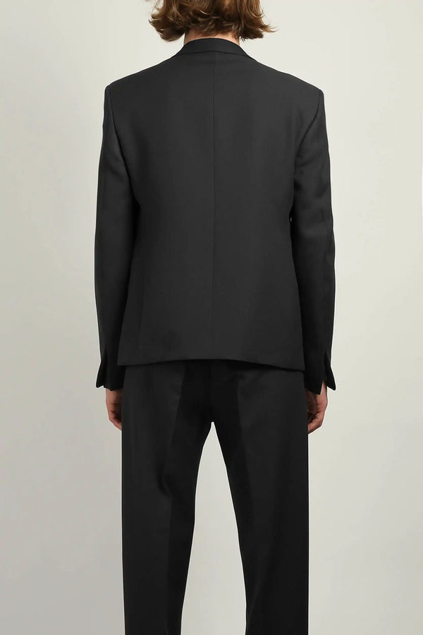 Random Identities Buttonless Blazer - Black