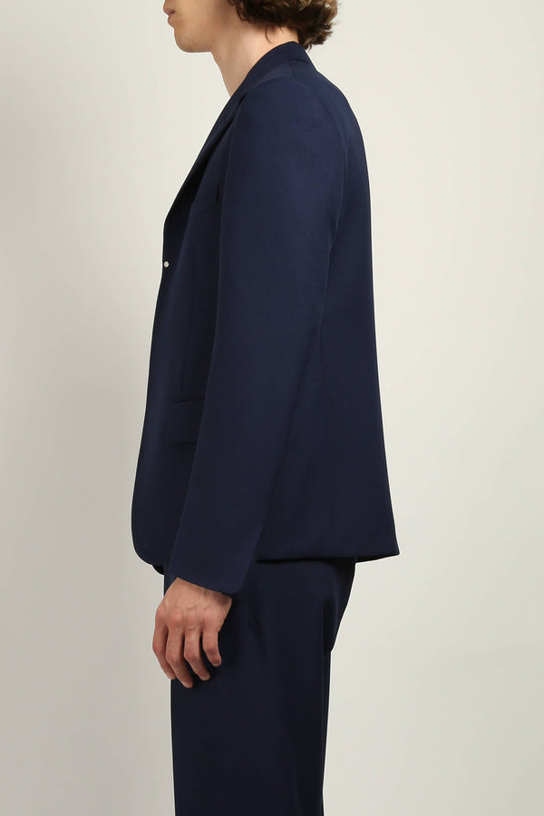 Random Identities Buttonless Blazer - Navy