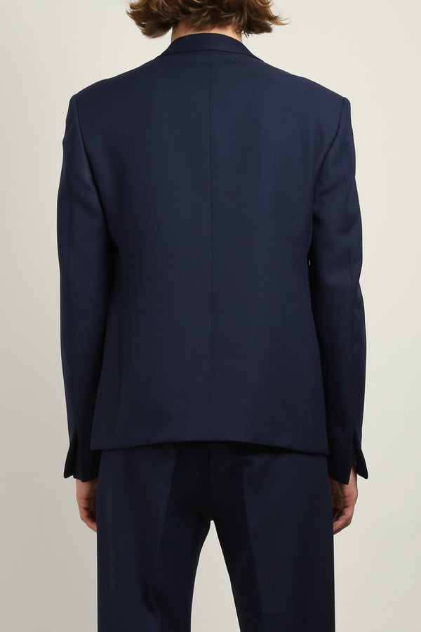 Random Identities Buttonless Blazer - Navy