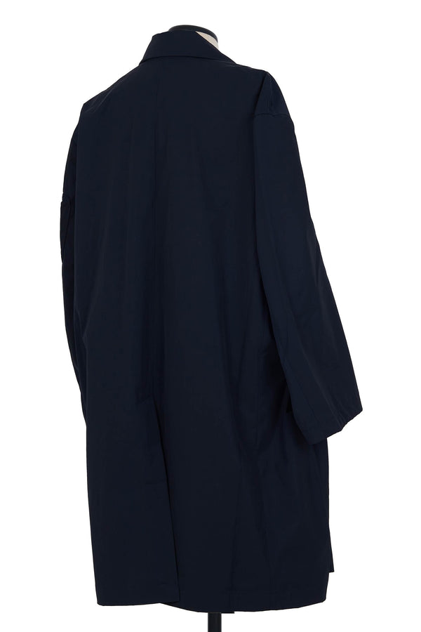 Random Identities Car Coat - Navy