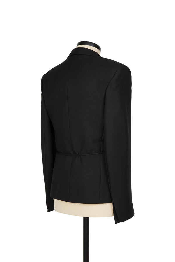 Random Identities Coulisse Micro Blazer - Black