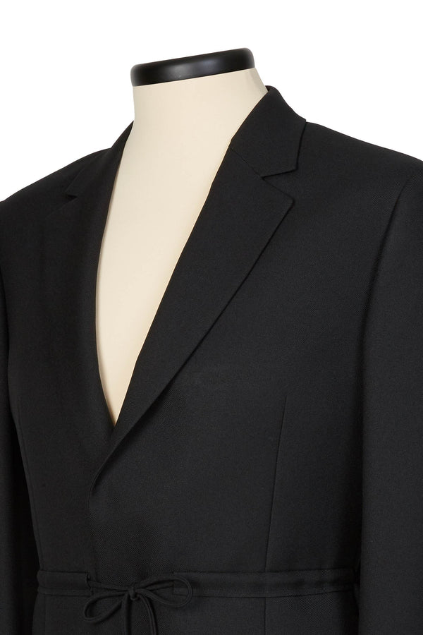 Random Identities Coulisse Micro Blazer - Black