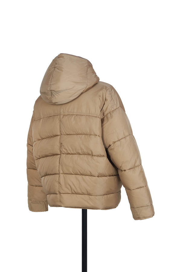 Random Identities Duvet Puffer Jacket - Beige