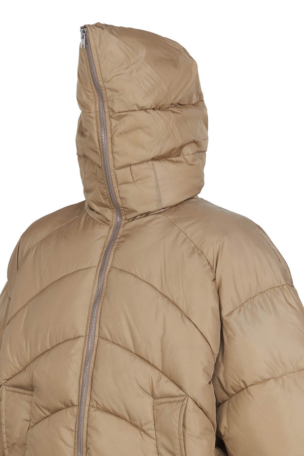 Random Identities Duvet Puffer Jacket - Beige