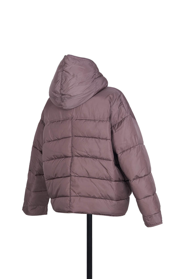 Random Identities Duvet Puffer Jacket - Dirty Pink