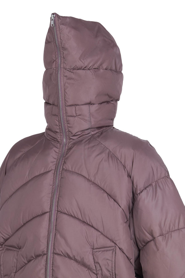 Random Identities Duvet Puffer Jacket - Dirty Pink