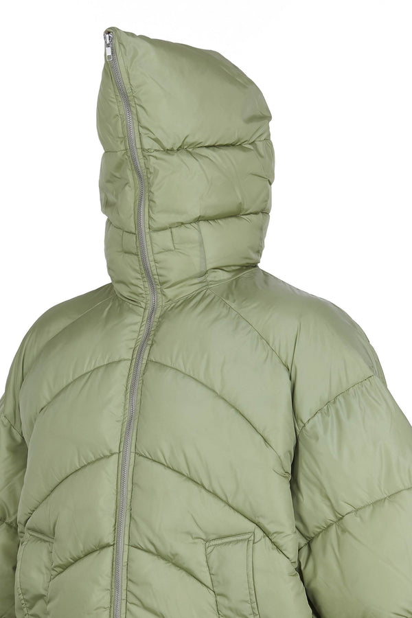 Random Identities Duvet Puffer Jacket - Tea Green