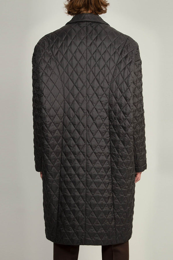 Random Identities Egg Shape Coat - Black