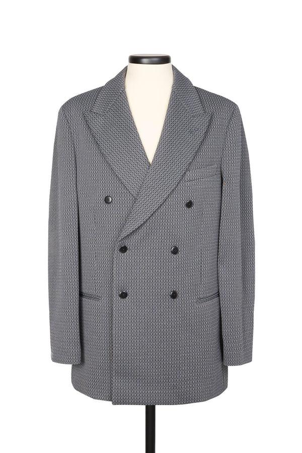 Random Identities Punto Tessuto Blazer - Grey