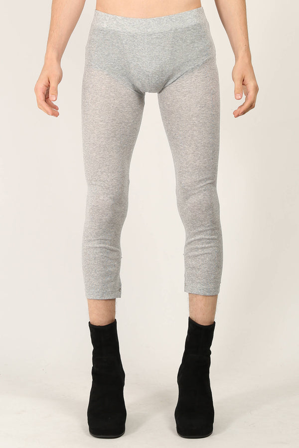 random identities Rib Leggings - Light Grey