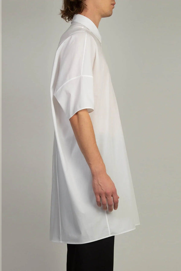Random Identities Short Sleeve Shirt/Dress - White