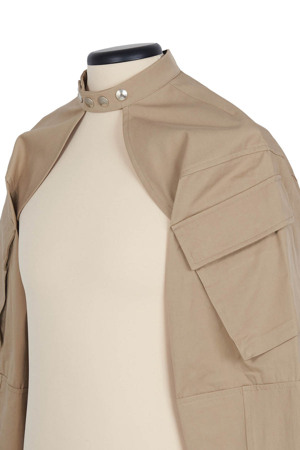 Random Identities Shrug Jacket - Beige