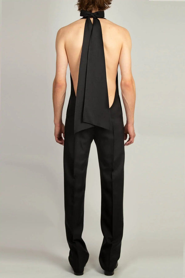 Random Identities Tailored Jumpsuit - Black
