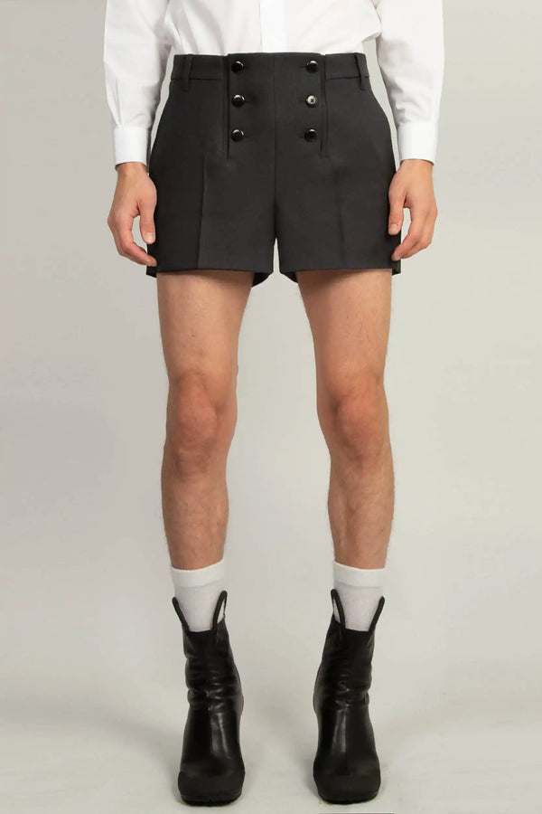 random identities Tailored Shorts - Black