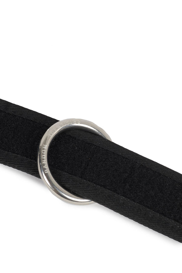 Random Identities Velcro Ring Belt - Black